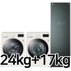 LG전자/ 트롬 /펫/ F24EDE + 펫 RH17ETE + S5GFO