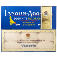 Victoria 오리지널 스웨덴 에그팩 라놀린 앤 로즈워터