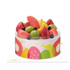 배스킨라빈스 더 듬뿍 프루티 케이크