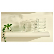 글라스락 한상차림 플레이팅 2인 세트