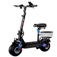 산타고 접이식 좌식 전동 킥보드 48V 1500W 80-100km