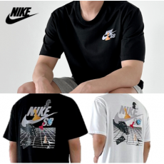 나이키 NIKE 남여공용 SB 스케이트 오버핏 라운드 반팔 티셔츠 반팔티 스포네틱