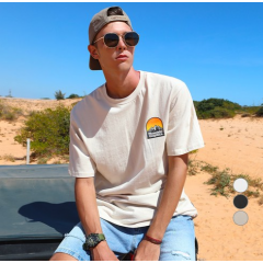 플루크 남녀공용 반팔 티셔츠