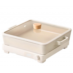 네오플램피카 인덕션 사각 전골팬 + 사각 다이얼 인덕션