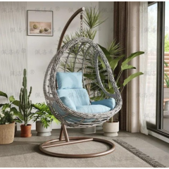 라탄바구니야외 스윙 바구니 등나무 의자