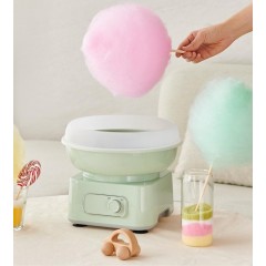 퍼기 달콤 솜사탕 기계 그린