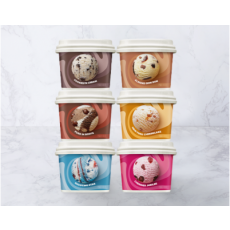 배스킨라빈스 블록팩 (170ml) 6개 SET