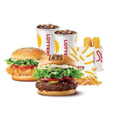 롯데리아 한우명품팩