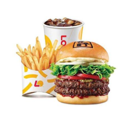 롯데리아 한우불고기버거 세트