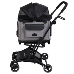 Royal Tails (로얄 테일즈) Alice 애완 동물 캐리 & 카트 프레임 그레이 One Size