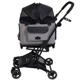 Royal Tails (로얄 테일즈) Alice 애완 동물 캐리 & 카트 프레임 그레이 One Size